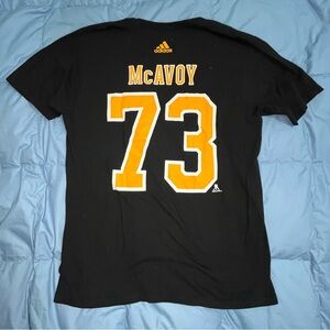 Adidas Bruins Charlie McAvoy T-shirt Size Large